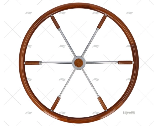 STEERING WHEEL S.S./WOOD ¤700