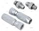 SET OF STRAIIGHT FITTINGS 10mm FLEX. LECOMBLE SCHMITT