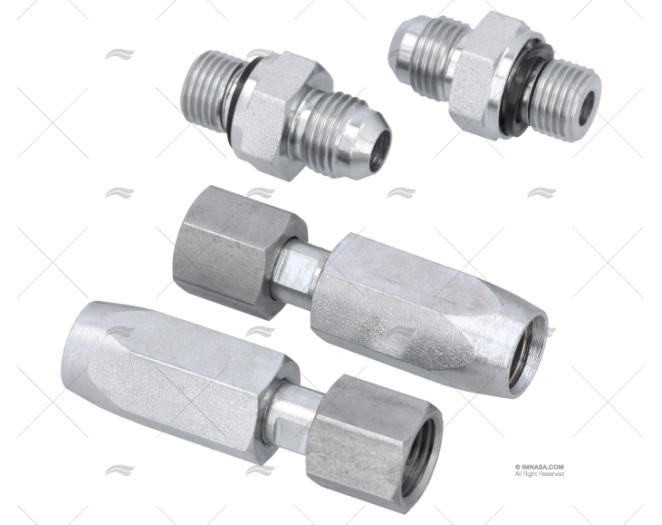 SET STRAIGHT FITTINGS G 1/4 8mm 2 UNITS LECOMBLE SCHMITT