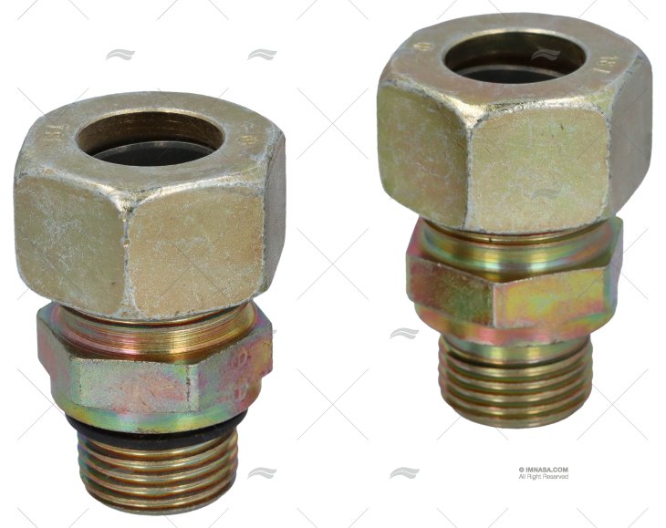 STRAIGHT FITTINGS G 1/2 18mm FOR CHECK V LECOMBLE SCHMITT