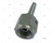 RACCORD FEMELLE GAZ 90º    T3/8  - F3/8