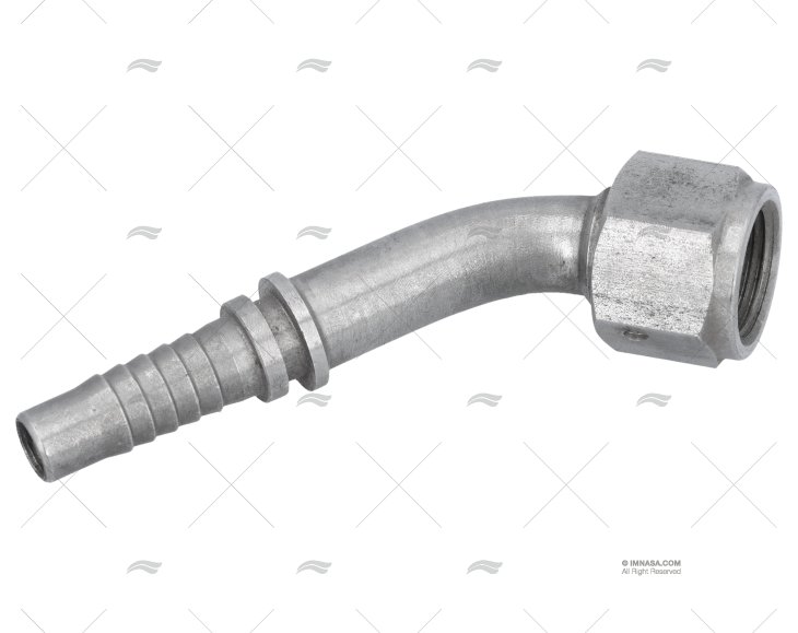 MACHO ROSCA GAS   45 T3/8  - F3/8 INOX