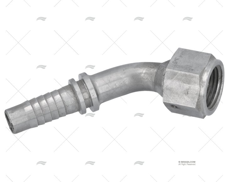 RACCORD FEMELLE GAZ 45º    T1/2  - F1/2