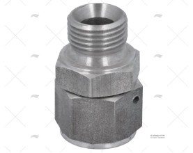 MALE-FEMALE ADAPTER 1/2" S.S.