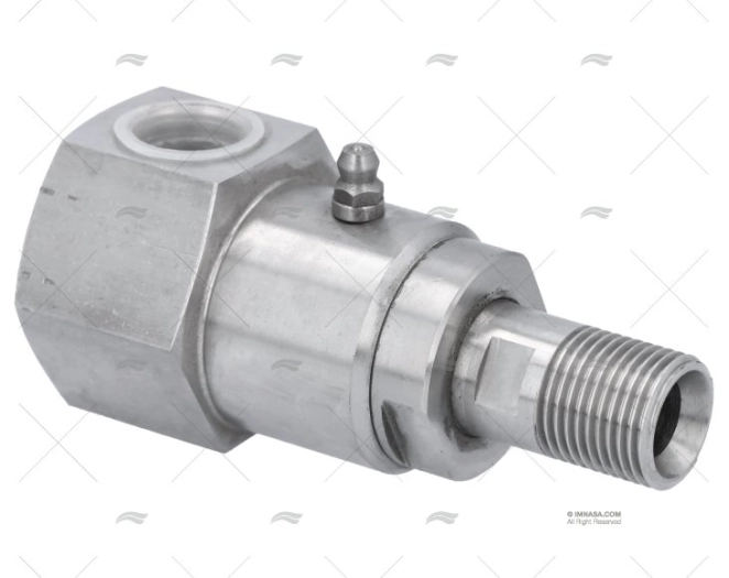 90║ SWIVEL COUPLER 1/2' S.S.