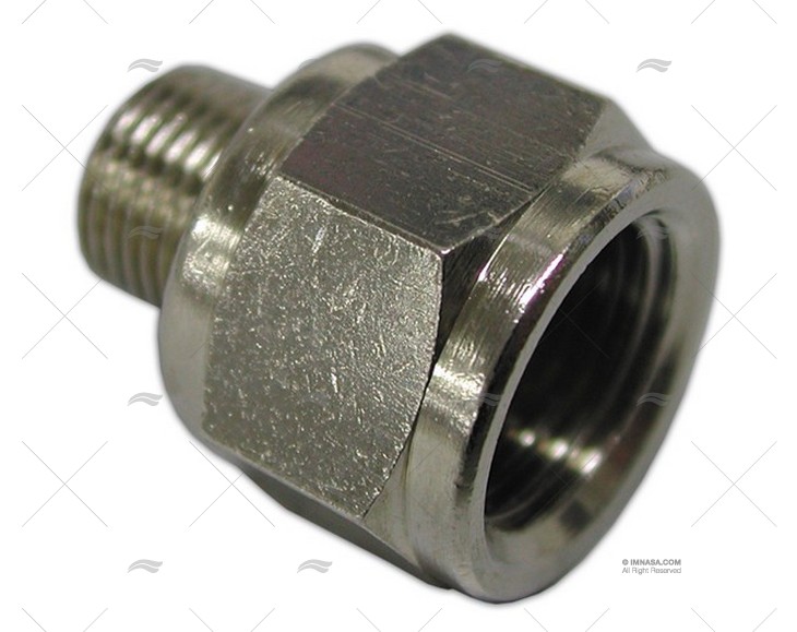 REDUCER COUPLING G1/8M-G1/4H BRASS