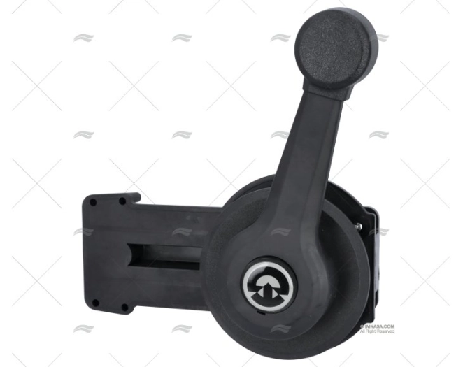 ENGINE CONTROL, SIDE 1 LEVER, BLACK CM03 RIVIERA