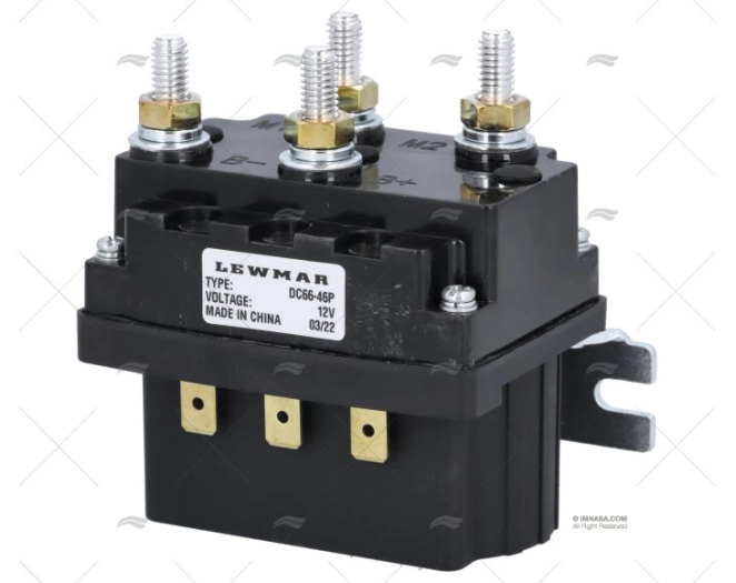 CONTACTOR COMPACT DUAL 12V DC66-46P LEWMAR