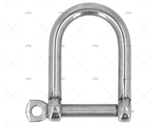 SHACKLE WIDE 10mm S.S.316