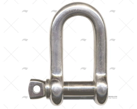 SHACKLE 'D' 5mm S.S. LEWMAR