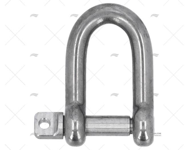 SHACKLE 'D' 6mm S.S. LEWMAR