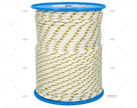 PRE-STRETCHED HALYARD 8mm WHITE/YELLOW MEYER