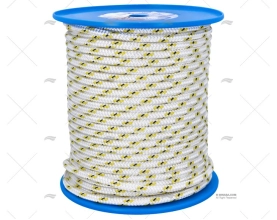 PRE-STRETCHED HALYARD 10mm WHITE/YELLOW MEYER