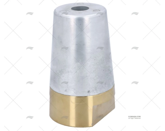 ANODE + UN THREADED PROP NUT SHAFT 60mm TECNOSEAL