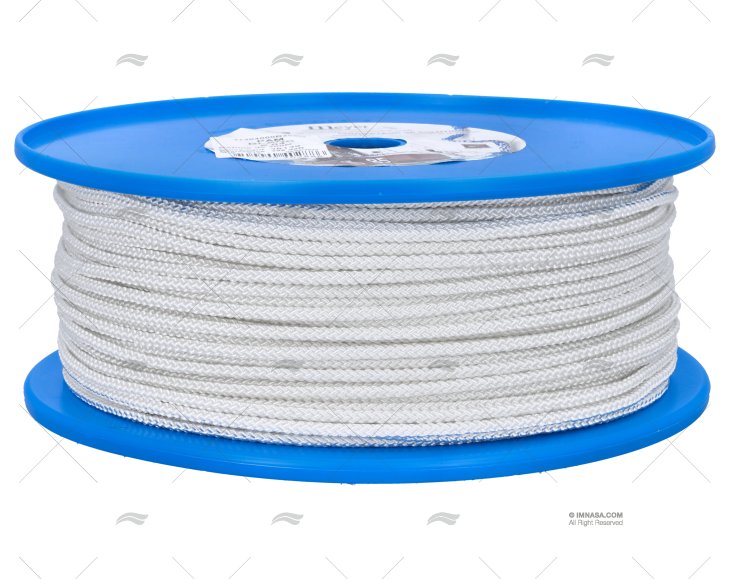 MOORING LINE POLYESTER 4mm WHITE MEYER