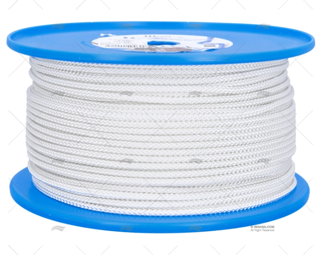 CORDAGE POLYESTER 5MM BLANC MEYER