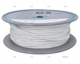 CABO POLYESTER 06mm BLANCO 100m