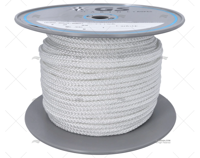 CABO POLYESTER 08mm BLANCO 100m