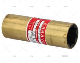 SHAFT BEARING BRASS-RUBBER 8AM 1" (2) CARAVEL