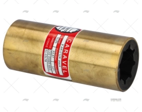 SHAFT BEARING BRASS-RUBBER 8AM 1'1/4 (4) CARAVEL