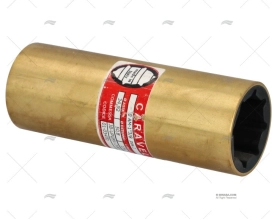 SHAFT BEARING BRASS-RUBBER 8AM 1'3/8 (1) CARAVEL