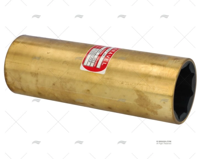 SHAFT BEARING BRASS-RUBBER 8AM 2' (1) CARAVEL