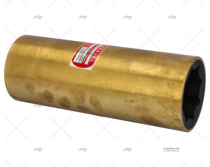 SHAFT BEARING BRASS-RUBBER 8AM 2 1/4' CARAVEL