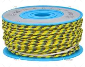 POLIESTER REEL YELLOW/VIOLET/BLUE 20m MEYER