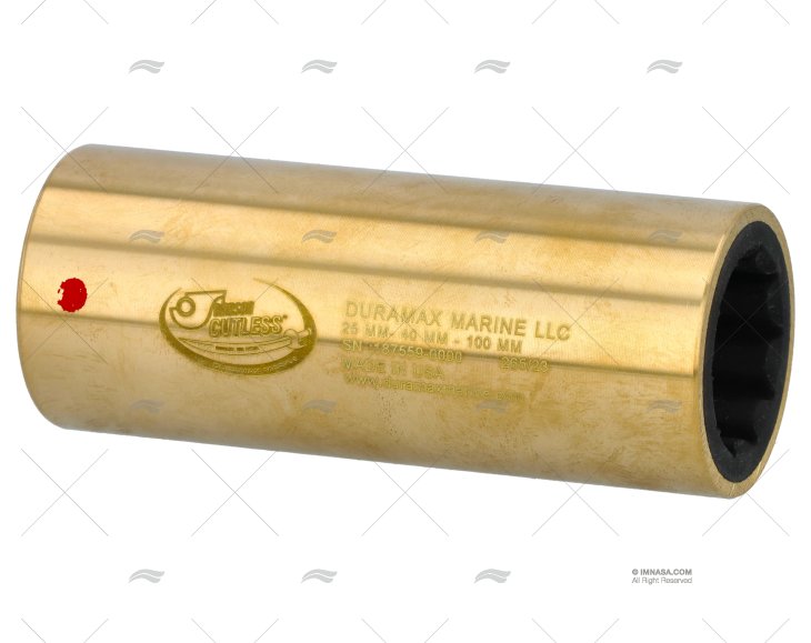 MANCAL BRONZE-BORRACHA 25x40x100mm DURAMAX