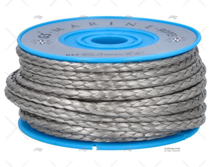 BOBINA DYNEEMA SK75 CINZA 4mm 8mm MEYER