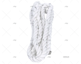 CORDAGE P/DEFENSE BLANC 10m 1,5m A/EPISS