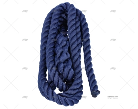 CORDAGE P/DEFENSE BLEU 08m 1,5m A/EPISSU