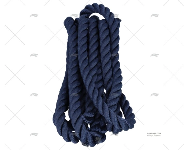 CORDAGE P/DEFENSE BLEU 12m 2,3m A/EPISSU