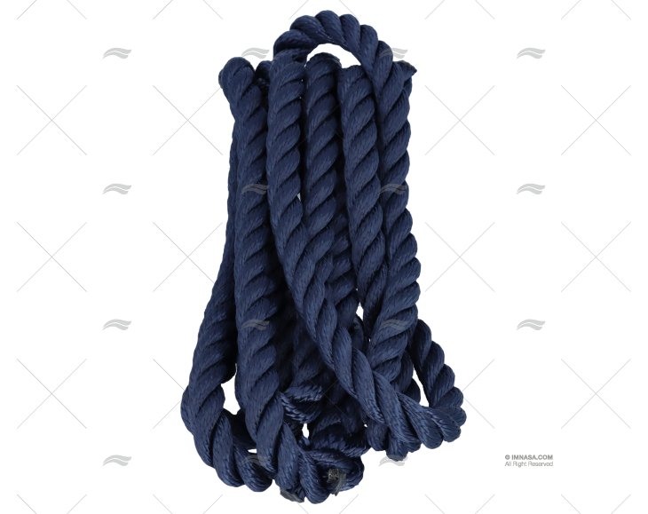 CORDAGE P/DEFENSE BLEU 12m 2,3m A/EPISSU MEYER