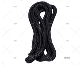 CORDAGE P/DEFENSE NOIR 08m 1.5m A/EPISSU