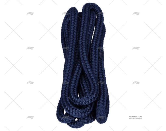 CORDAGE P/DEFENSE BLEU 12m 2.5m A/EPISSU