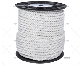 MOORING ROPE WHITE 14mm HIGH