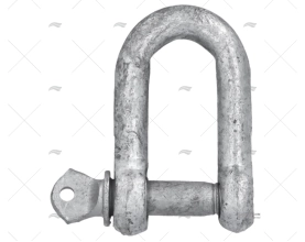 SHACKLE 'D' GALVANIZED 10mm