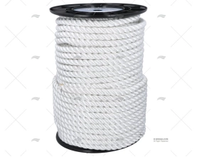 CORDAGE POLYESTER BLANC 16MM