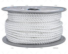 MOORING ROPE WHITE 8mm HIGH STRENGTH