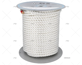 MOORING ROPE WHITE 14mm HIGH