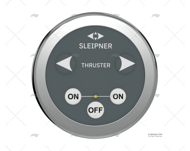 BOW THRUSTER CONTROL PANEL 12/24V  ROUND SLEIPNER