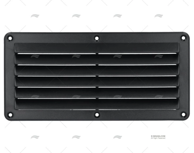 VENT PLASTIC BLACK 261mm