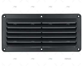 VENT PLASTIC BLACK 261mm