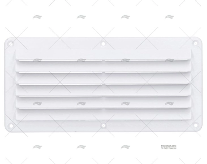 REJILLA PLASTICO BLANCA 261mm