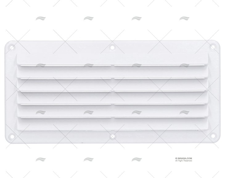 REJILLA PLASTICO BLANCA 261mm