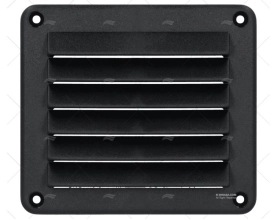 VENT PLASTIC BLACK 140mm