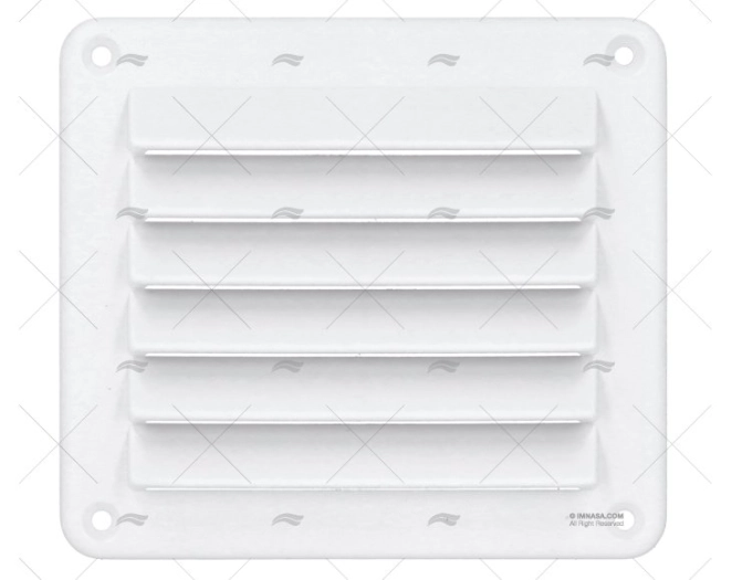 REJILLA PLASTICO BLANCA 140mm