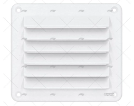 REJILLA PLASTICO BLANCA 140mm