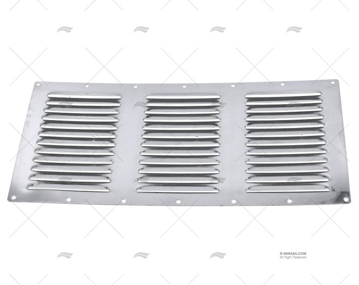 GRILLE INOX 360x185mm